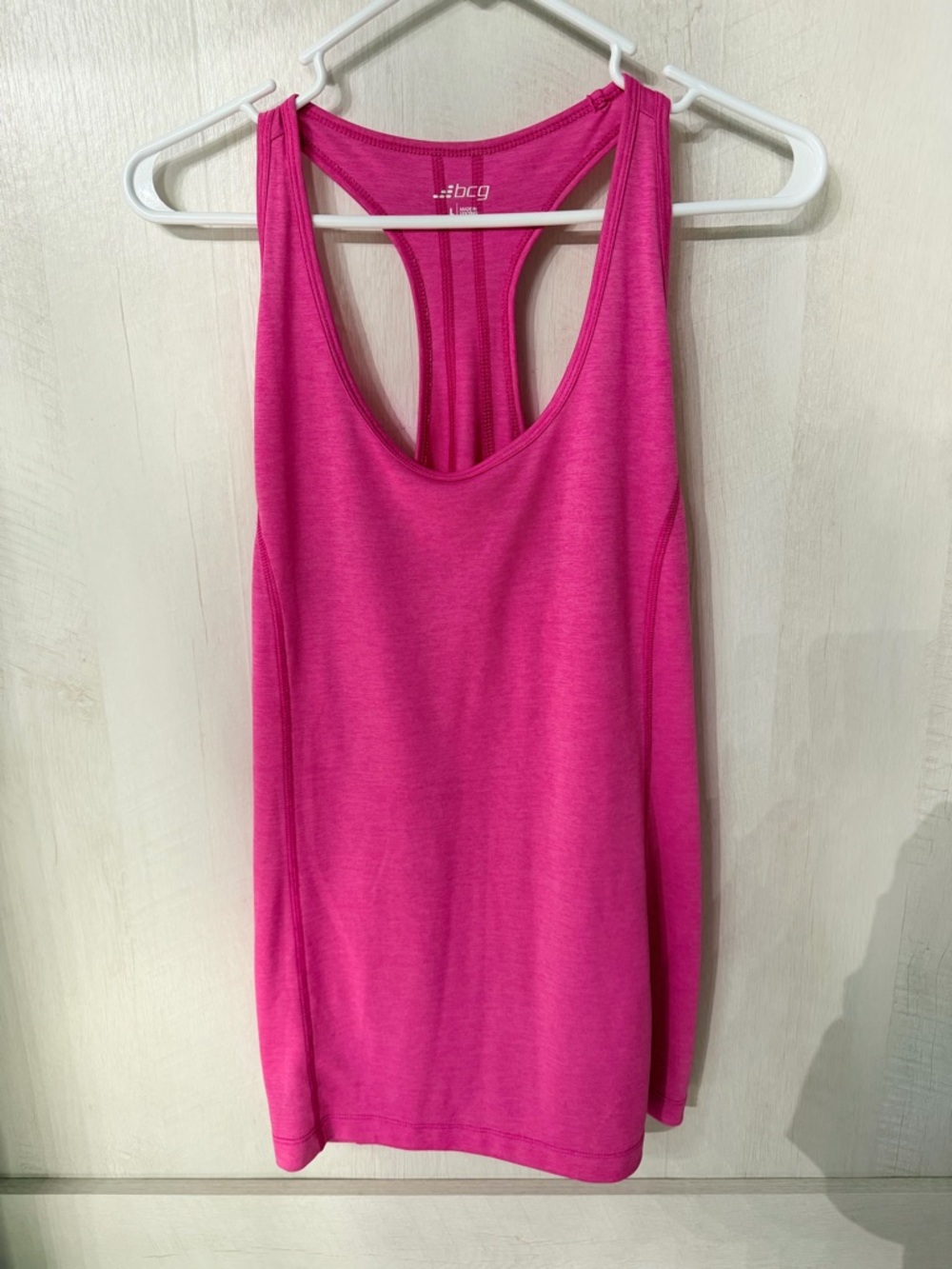 bcg Hot Pink Racerback Tank
